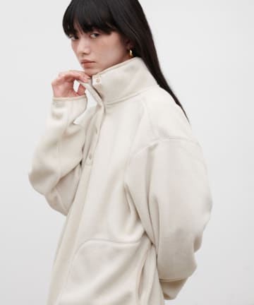 LARUTA(ラルータ) 【WEB限定】フリーススタンドプルオーバー