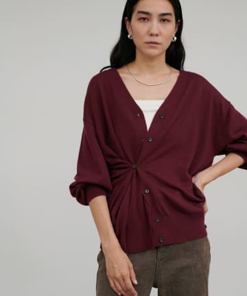 LARUTA(ラルータ) 3WAYニットカーディガン