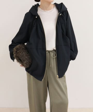 FREDY & GLOSTER(フレディ アンド グロスター) ストレッチタフタブルゾン
