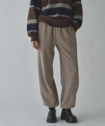 Kastane(カスタネ) 【UNISEX】ループパイルフリースイージーパンツ