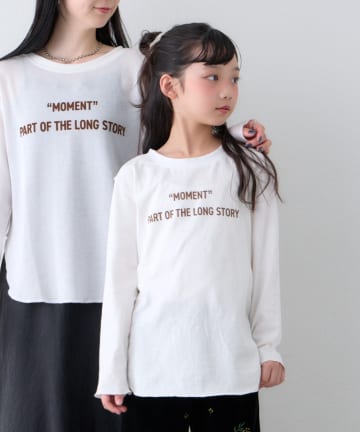 CIAOPANIC TYPY(チャオパニックティピー) 【KIDS】メッセージロゴロンTEE