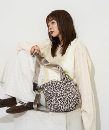 CIAOPANIC TYPY(チャオパニックティピー) 【KAIRI企画】コードデザイン2WAYギャザーショルダーBAG