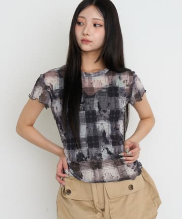 OUTLET(アウトレット) 【Ray Cassin】シアーTシャツ