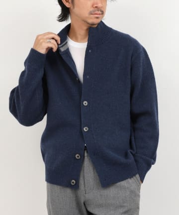 NOLLEY'S(ノーリーズ) カノコスタンドカーディガン 26AW