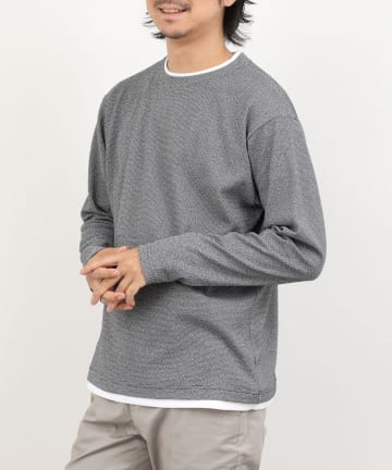 NOLLEY'S(ノーリーズ) リンクスダブルカラー LS Tee 26AW