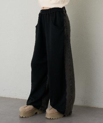 RAY CASSIN(レイカズン) 前後切替バレルデニムパンツ