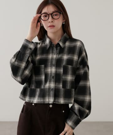 DISCOAT(ディスコート) 【WEB限定】アソートチェックショートシャツ