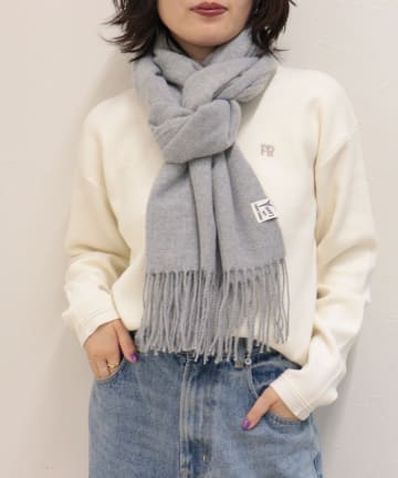 FREDY & GLOSTER(フレディ アンド グロスター) カシミヤタッチカラーストール