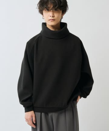 Lui's(ルイス) ラグランスリーブ オフタートル プルオーバー