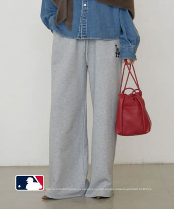 LOUNGEDRESS(ラウンジドレス) 《セットアップ可》【MLB/メジャーリーグベースボール】スウェットパンツ