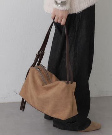 mystic(ミスティック) パイピングベルトスウェードBAG