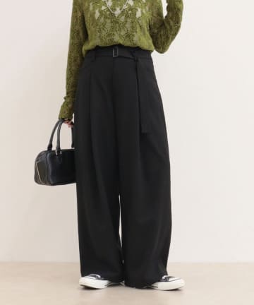 FREDY & GLOSTER(フレディ アンド グロスター) ベルトデザインタックスラックス