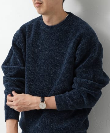 NOLLEY'S(ノーリーズ) 接結モールクルーネック 26AW