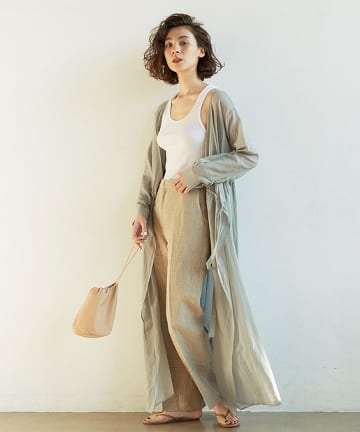 カシュクールマキシワンピース【オンラインストア限定商品】