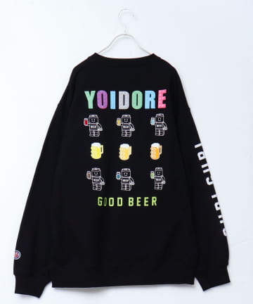 FREDY & GLOSTER(フレディ アンド グロスター) 【YOIDORE/ヨイドレ】グビグビブロック クルースウェット
