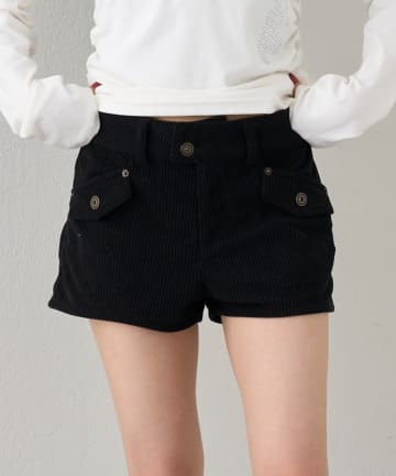 RAY CASSIN(レイカズン) 【S/Mサイズ展開】コーデュロイショートパンツ