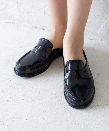 【HUNTER】ONLINE限定 バックレス グロスペニーローファー