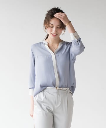 ジョーゼットブラウス