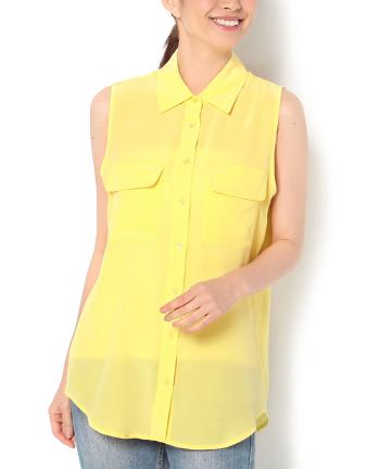 【EQUIPMENT】ノースリーブシャツ