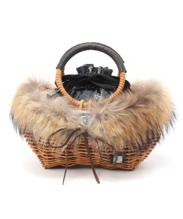 【Athena NewYork】ミニかごバッグ