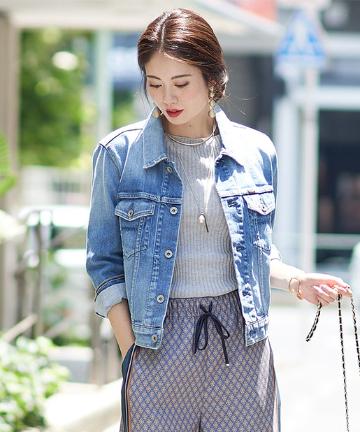 【YANUK】ボクシージーンジャケット ADELE/アデル