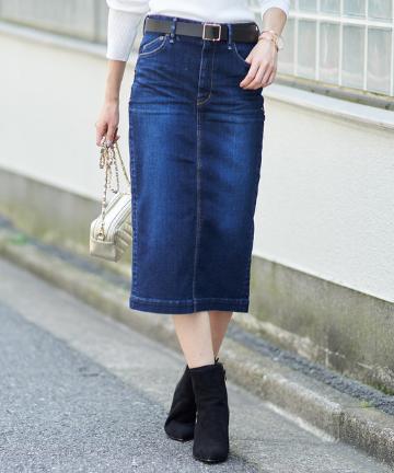 【YANUK】ウォームデニムスカート