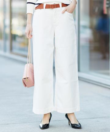 【YANUK】LYDIA コーデュロイワイドパンツ