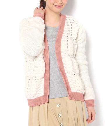 【STELLAPARDO】パイピングカーデ