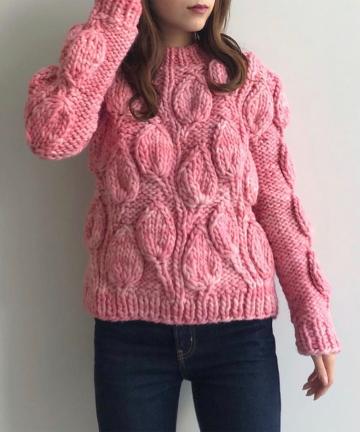 【STELLAPARDO】クルーネックニット