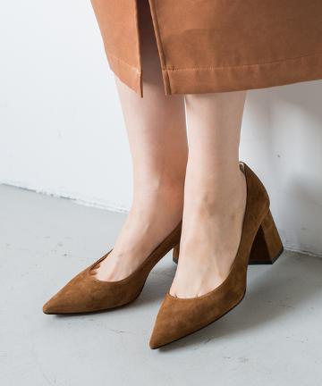 【FABIO RUSCONI】チャンキーパンプス