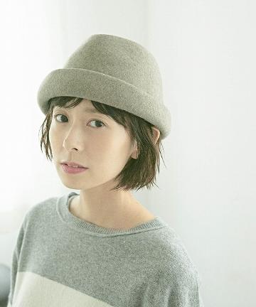 変形ウール中折ハット