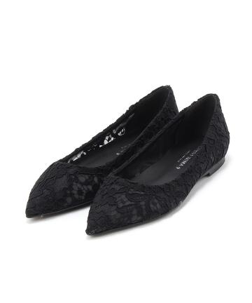 【CORSO ROMA 9】レースフラットパンプス