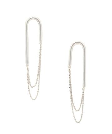 ドレープチェーンピアス