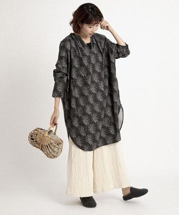 マーガレットプリントワンピース