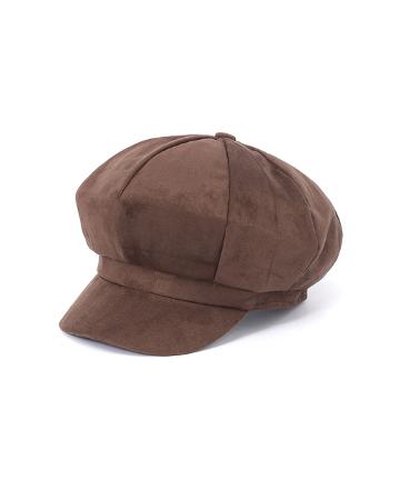 フェイクスエードキャスケット