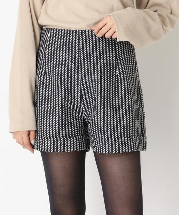 ジャガード柄ショートパンツ