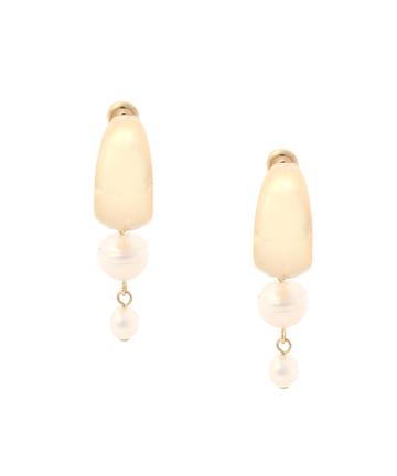 ツインパールピアス