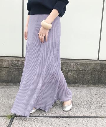 ニットプリーツSK