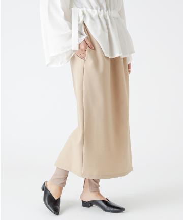 【Omekashi】ウエストシャーリングスカート