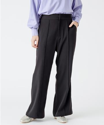 【Omekashi】ピンタックトラウザーパンツ