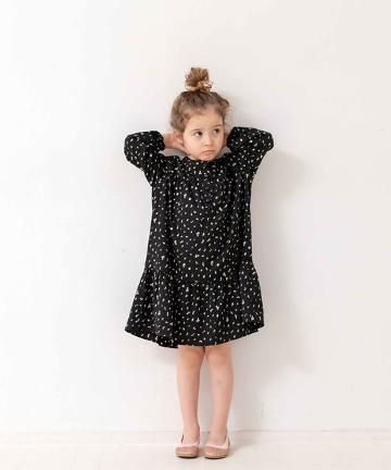 【Omekashi】KIDS落書きプリントワンピース