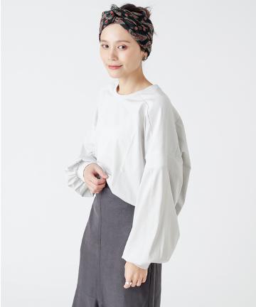 【Omekashi】シルケット切替ドルマンT