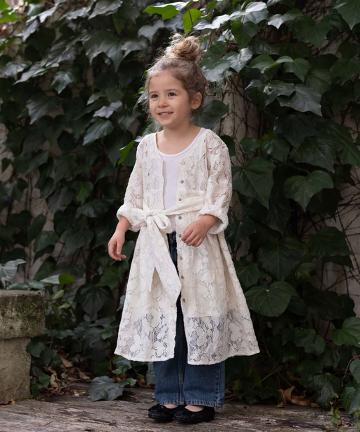 【Omekashi】KIDSレース２WAYワンピース