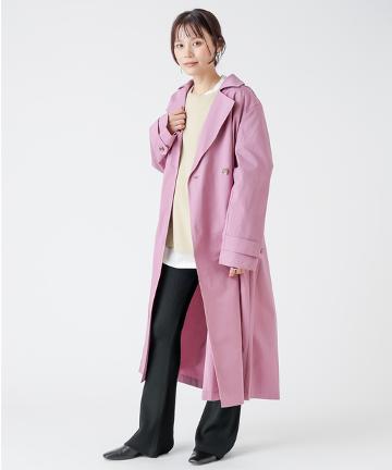 【Omekashi】Aライントレンチコート
