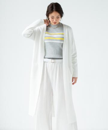 ロングガウンニット