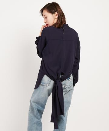 バックロングブラウス