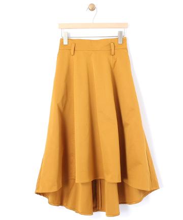 【Omekashi】グログランフレアスカート