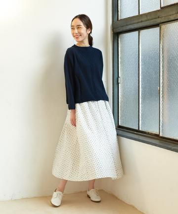 小花プリントスカート