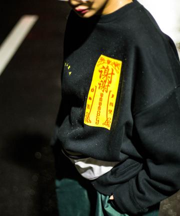 【SHEI SHEI co.LTD】BIG SWEAT CREW
