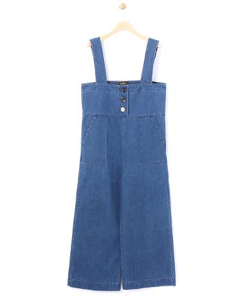 【Omekashi】13OZワイドサロペット